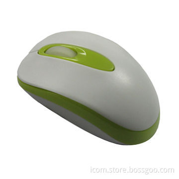 Optical Mouse with 800dpi Resolution, Suitable for Left and Right Handed Users